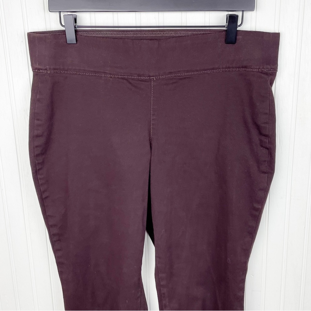 Nine West Brown Skinny Pants - Picture 6 of 9